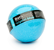 Бурлящий шар для ванны с шиммером "Crystal Blue" 120гр.