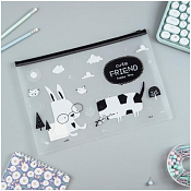 Папка-конверт "Cute Friend" А4