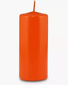 Свеча пеньковая оранжевая 11см