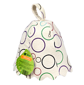 "Банные штучки" Шапка для сауны с орнаментом