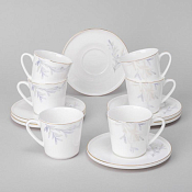 Кофейный набор "Лаванда" 12пр. 220мл