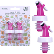 Набор пробок для бутылок "Спайс" 2шт., 7см