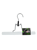 "Wood white" Вешалка деревянная для брюк 25х2х15см