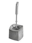"YORK" Ерш с подставкой "Style Loft" цв.серый камень