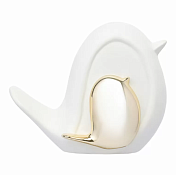 "Essential" Фигурка "White Birdie" 16х13см, цв.белый