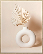 Декор. изобр. "Лист пальмы в вазе" 40х50х2,5см