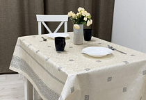 Клеенка "La Perla" Серебро 140см