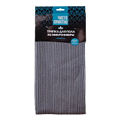 Тряпка для пола 60х80см, цв.серый