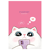 Обложка для паспорта "Meow"