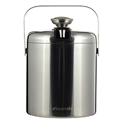 Ведерко для льда с крышкой и щипцами 1,3л