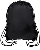 Мешок для сменной обуви 34х45см, цв.черный