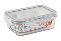 "Grey" Контейнер стекло 0,55л прям 16х11,5х6см