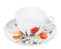 "Zapel" Чайная пара "Flowers" 230мл