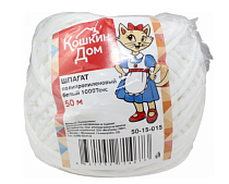 "Кошкин Дом" Шпагат 50м, 1000Текс, цв.белый