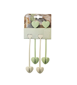 Набор силиконовых завязок 4шт. 10см