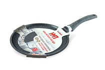 "Байкал" Сковорода блинная литая "Природные минералы" 24см, h 1,8см с н/р