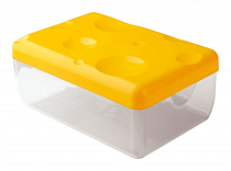Контейнер для сыра пластик 1,2л прям 16х11х7см