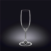 WILMAX Crystalline Набор бокалов для шампанского 6шт, 230мл
