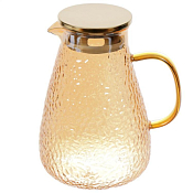 Кувшин 1500мл с крышкой, цв.медовый