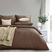 "Verossa" Простыня "Taupe" 200х220см, страйп