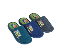 Тапочки детские "Динозавр" размер 33, 3в.