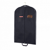 "HAUSMANN" Чехол для одежды "Monocolor" 60х100х10см, цв.черный