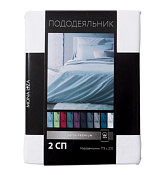 "Mona Liza" Пододеяльник 175х210см, цв.белый