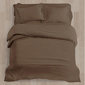 "Василиса" Набор наволочек 50х70см 2шт, цв.мокко, перкаль