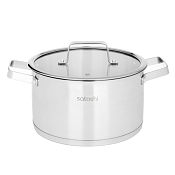 "SATOSHI" Шато" Кастрюля 5,9л, 24см с индукционным дном