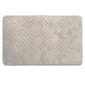 Коврик для ванной "Паркет" 50х80см, цв.бежевый