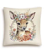 "Акварелика Бэмби" Наволочка декоративная 45х45см