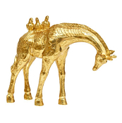 Фигурка "Жираф" 26х8х22см, цв.золотой