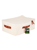 "Linen White" Кофр для хранения с застежкой-молнией 38х27х14см