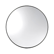 Зеркало настенное "LOFT" круг., 60см, цв.черный