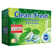 "Clean&Fresh" Таблетки для ПММ 30шт.