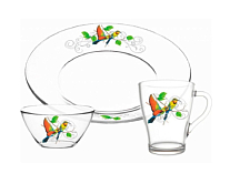 Набор посуды "Колибри" 3пр