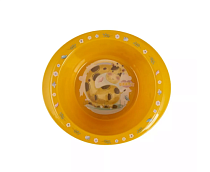 "Giraffix" Тарелка 18см, цв.горчичный