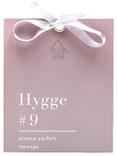 "Hygge #9" Аромасаше "Лаванда" 8х10х1,5см