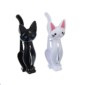 "VETTA" Набор прищепок для белья "Кошки" 4шт. 2цв.