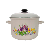 "Люпины" Кастрюля цил. 6л