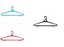 Вешалка пластик 41,6х3,7х19,6см, размер 48-50