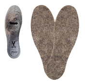 Стельки для обуви "Зимние" 1 пара, размер 36-45