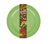"Honey" Набор тарелок "Grill Party" 4шт. 20см, цв.фисташка