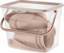 "Vanilla" Набор для пикника 3 персоны, 11 предметов, цв.латте