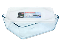 "Pyrex" Блюдо прямоугольное "Cook&Freez" 4л 27х22х9см с крышкой