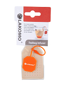 Ситечко для заваривания чая "Чайный пакетик" цв.бежевый 4,2x6,5x1,8см