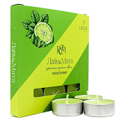 Набор свечей-таблеток (9шт) Лайм и мята