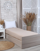 "Mona Liza" Простыня 215х240см, цв.латте