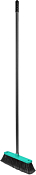 Щетка для пола "Арианна" с черенком 118-70х30см, цв.аквамарин