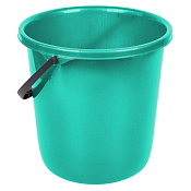Ведро "Disco" 7л 23,5х25,5х24см, цв.аквамарин